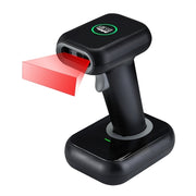 Adesso Nuscan 2700R Wireless Barcode Scanner with Charging Cradle - High-Speed 2D Scanning Engine  120 FPS  2.4GHz RF Wireless Technology