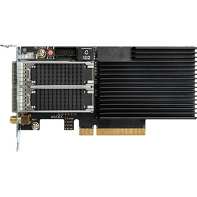 Nexus X100 2p Qsfp28 Smartnic 8-channel, Ku3p Fpga, 9gb