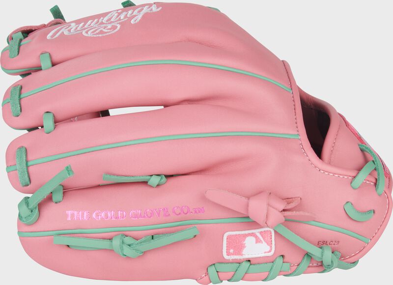 Rawlings Nxt Series 11.5-Inch Baseball Glove - Right Hand Thrower - Pink/Mint