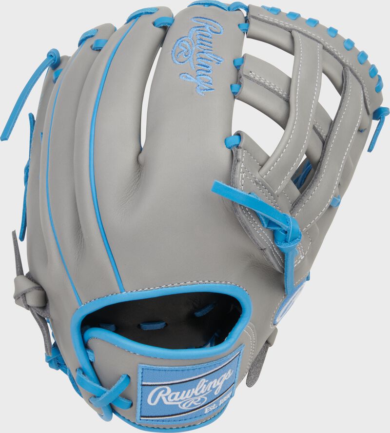 Rawlings Nxt Series 12.25-Inch Baseball Glove - Right Hand Thrower - Gray/Columbia Blue