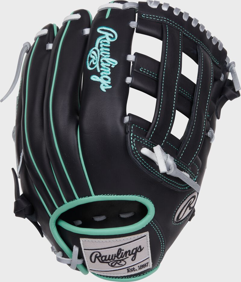 Rawlings Nxt Series 12.5-Inch Baseball Glove - Left Hand Thrower - Black