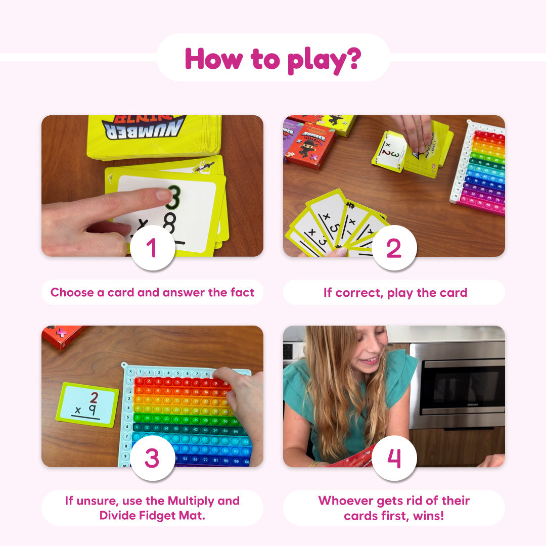 Math Games - Number Ninja :  Grade 1 - Grade 3