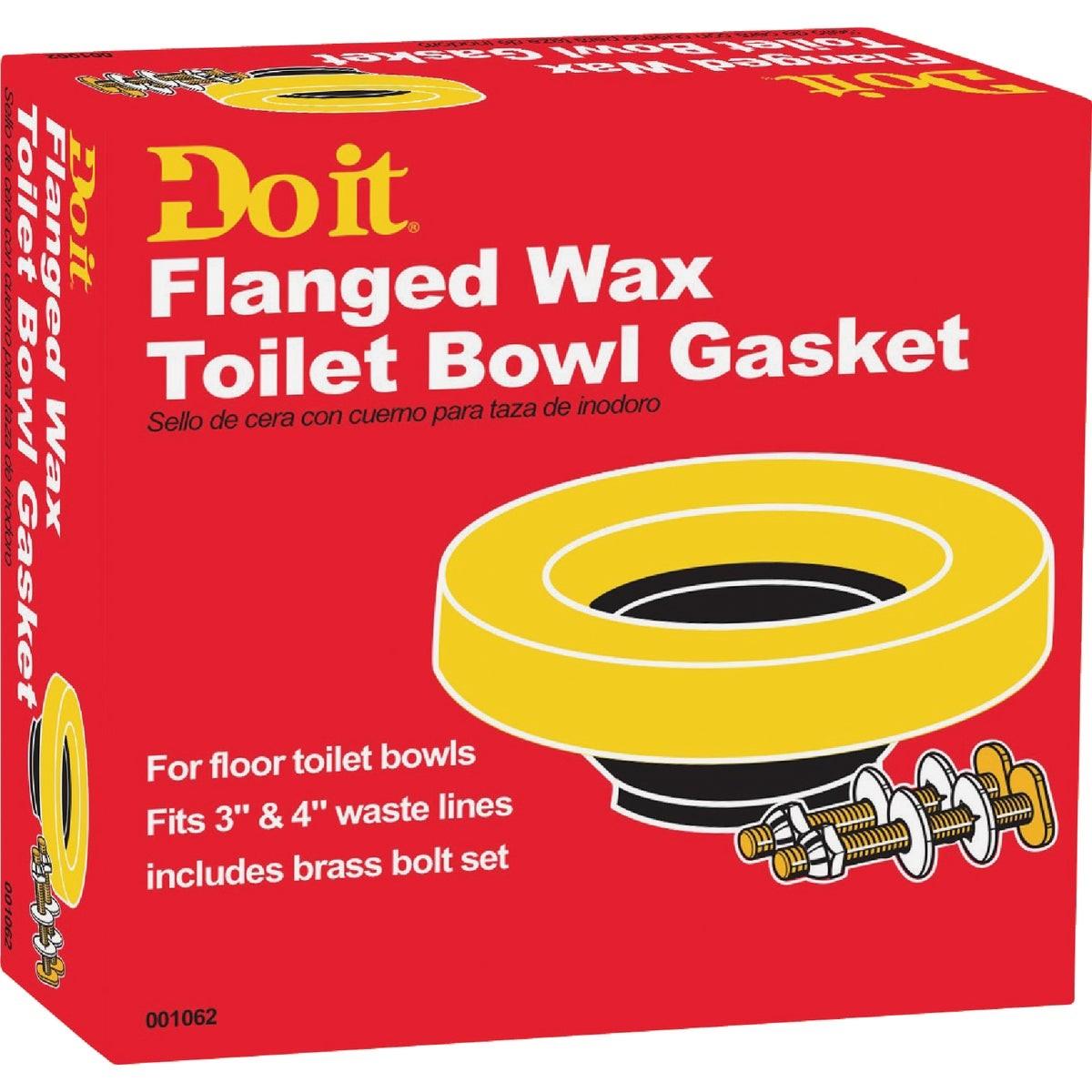 No Seep Flanged Wax Toilet Bowl Gasket