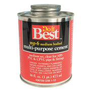 16 Oz. Medium Bodied Clear Multi Purpose Solvent Cement