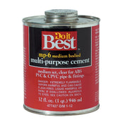 32 Oz. Medium Bodied Clear Multi Purpose Solvent Cement