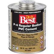32 Oz. Regular Bodied Clear PVC Cement