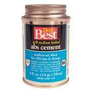 4 Oz. Medium Bodied Black ABS Cement