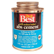 8 Oz. Medium Bodied Black ABS Cement