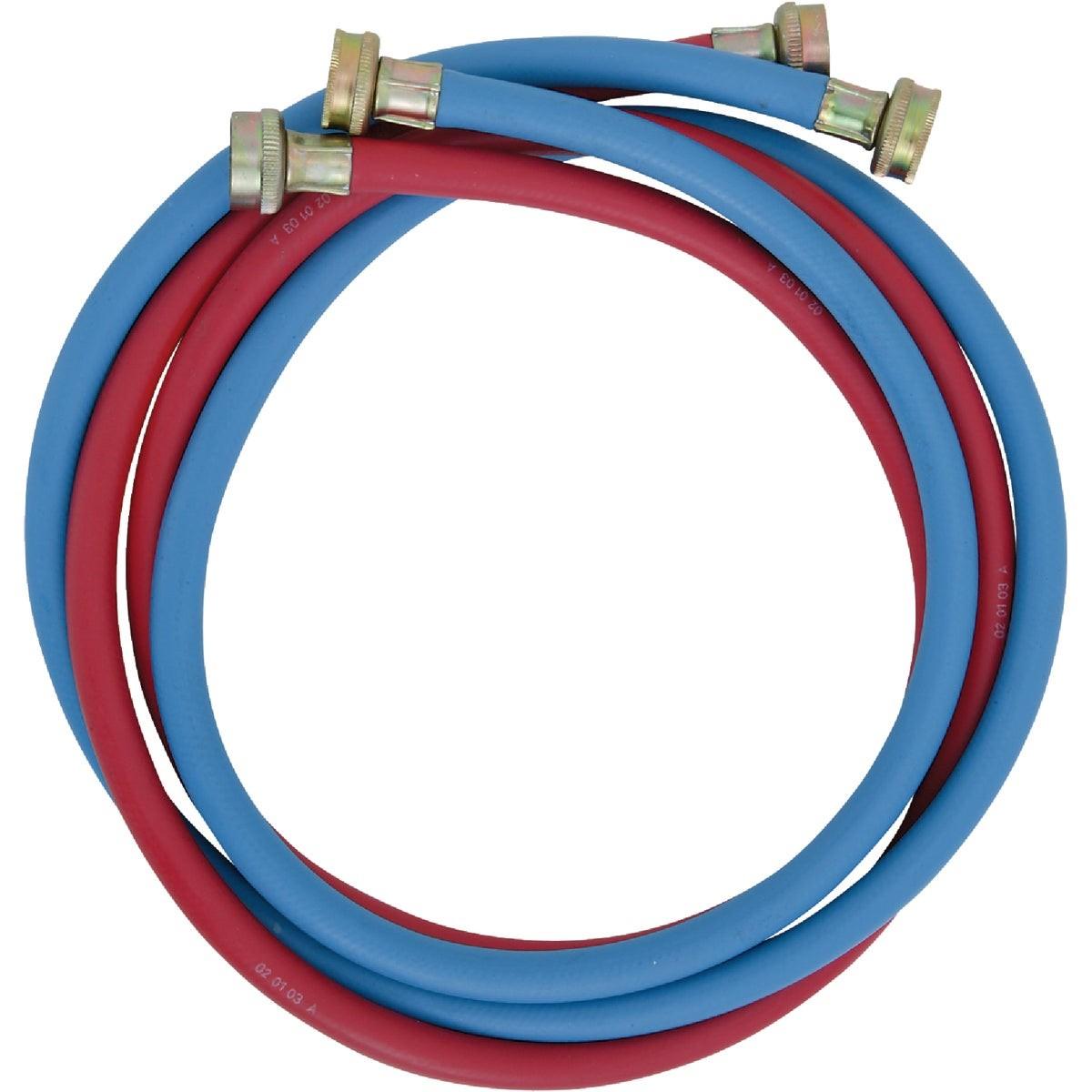 3/8 In. X 6 Ft. Reinforced EPDM Rubber Washing Machine Hose (2-Pack)