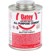 Oatey 16 Oz. Heavy Bodied Clear Multi Purpose Cement CPVC and PVC