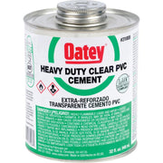 Oatey 32 Oz. Heavy Bodied Heavy-Duty Clear PVC Cement