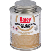 Oatey No. 5, 8 Oz. Regular Bodied Clear PVC Cement