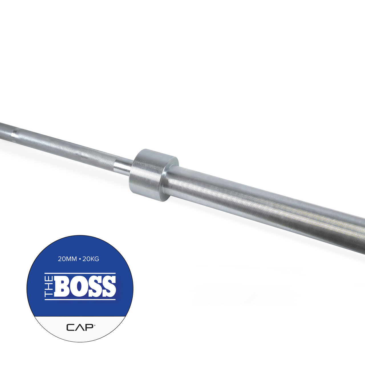 CAP 2" Solid 84" Power Bar; Silver Zinc