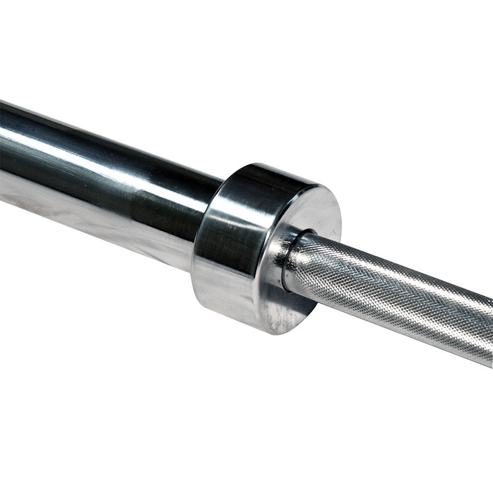Oly Bar-7 Feet, Chrome - 30Mm Grip -Space Between Collars 51.5"