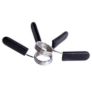 CAP 2" Chromed Spring Clip Collar; 1 Pair Pack