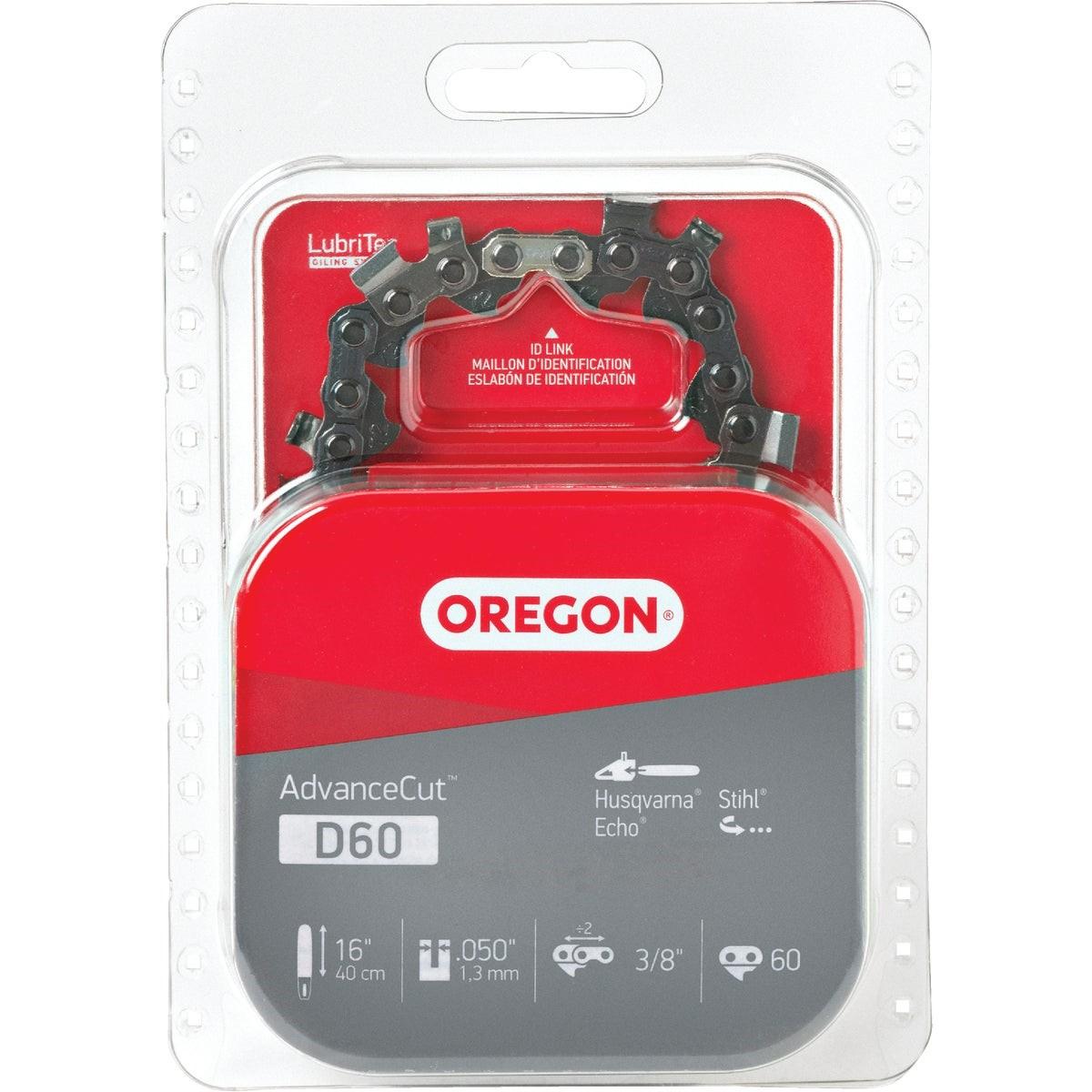Oregon AdvanceCut D60 16 In. 60 Drive Link Chainsaw Chain