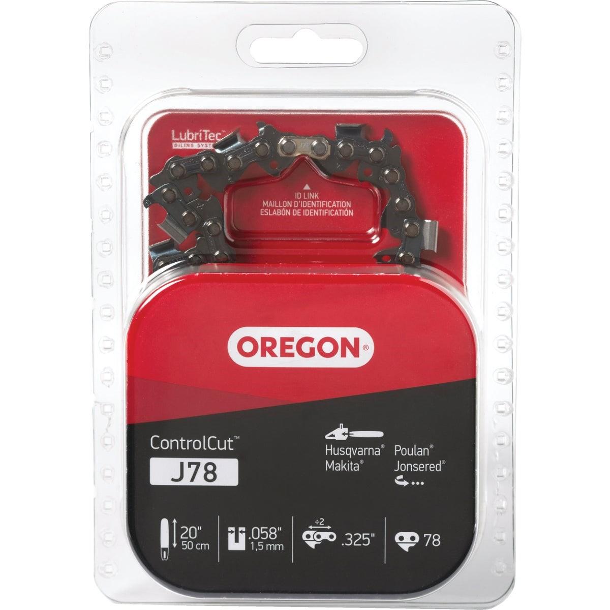 Oregon ControlCut J78 20 In. Chainsaw Chain