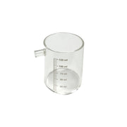 United Scientific® Overflow Can, Clear Plastic