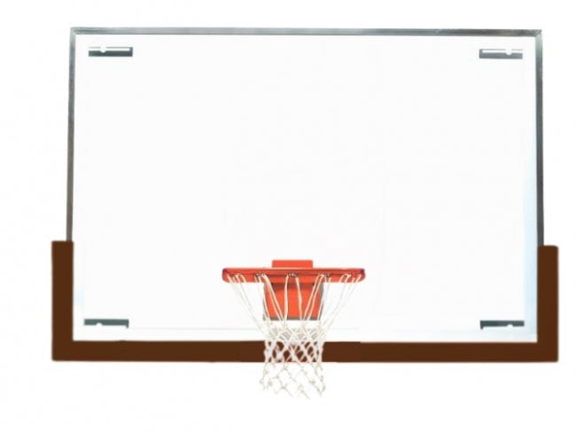 Official Premium Basketball Tall Board Upgrade Package, Brown