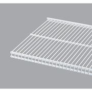 Organized Living FreedomRail 2 Ft. W. x 12 in. D Profile Ventilated Closet Shelf, White