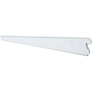 FreedomRail 8-1/2 In. White Twin-Track Shelving Bracket