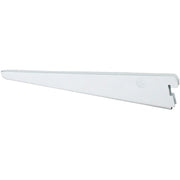FreedomRail 18-1/2 In. White Twin-Track Shelving Bracket