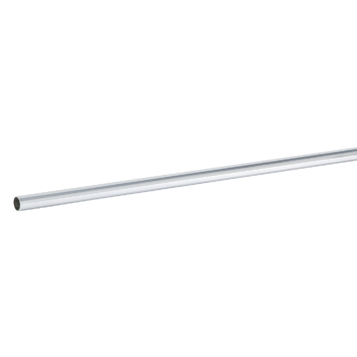 Organized Living FreedomRail 4 Ft. x 1 In. Closet Rod, Chrome