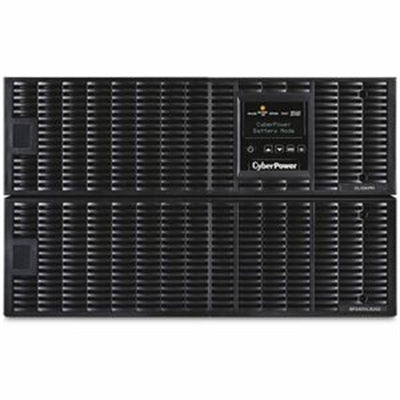 CyberPower OL10KRT Smart App Online UPS Systems - 10000VA/10000W, 200 - 240 VAC, Hardwire, 6U, Rack/Tower, Sine Wave, 4 Outlets, LCD- OL10KRT