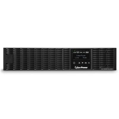 CyberPower OL1500RTXL2UN Smart App Online UPS Systems - 1500VA/1350W, 100 - 125 VAC, NEMA 5-15P, 2U, Rack/Tower, 8 Outlets, LCD- OL1500RTXL2UN
