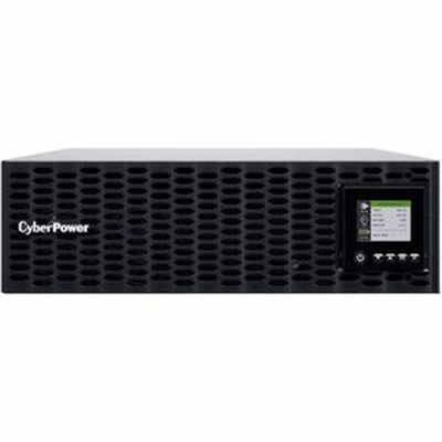 CyberPower OL5KRTHDL Smart App Online UPS Systems - 5000VA/5000W, 200 - 240 VAC, Hardwire Terminal (NEMA L6-30P Power Cord Included), 3U, Rack /
