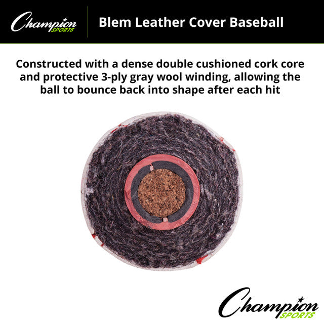 Blem Leather Cover Baseball