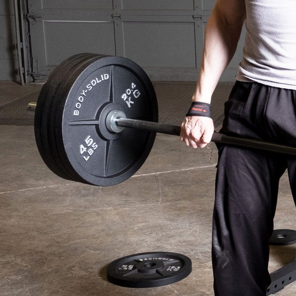 500 Lb Cast Oly Set, Black Bar