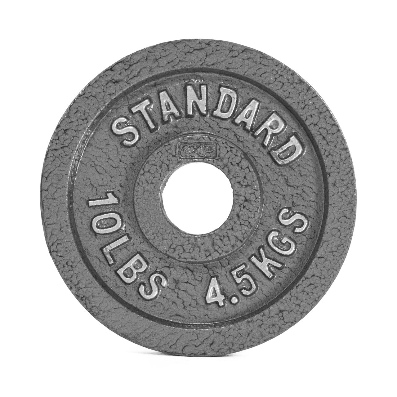 CAP 10 lb Gray Cast Iron Olympic Plate
