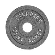 CAP 10 lb Gray Cast Iron Olympic Plate