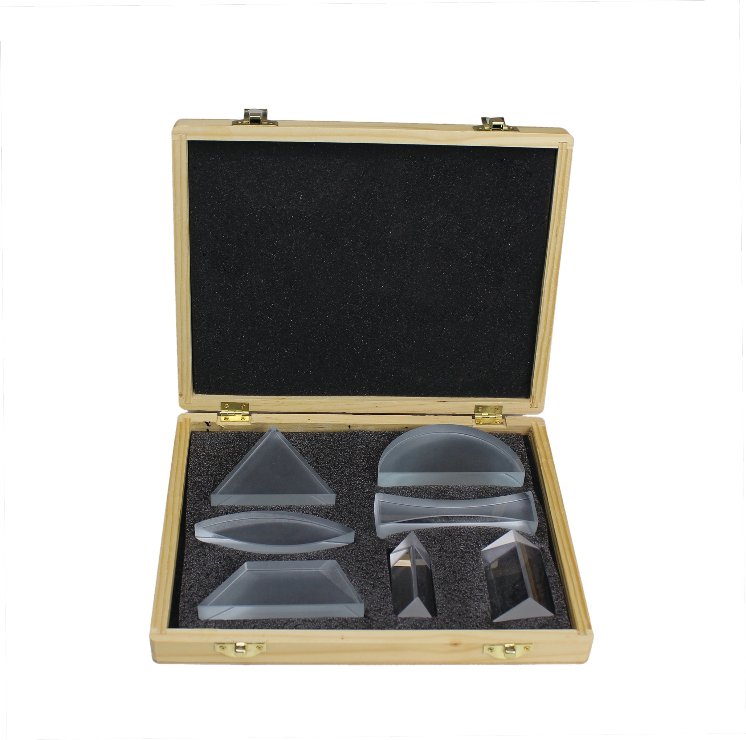 United Scientific® Prism And Lens Set Of 7, Glass