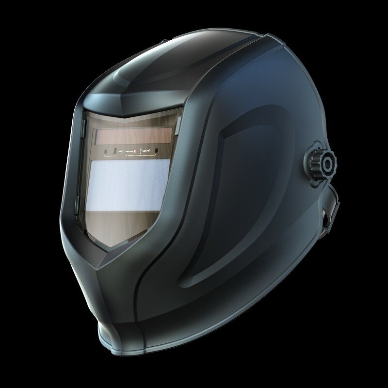 Ready Welding Helmet, Black, Variable Shade 4/9-13 Levels