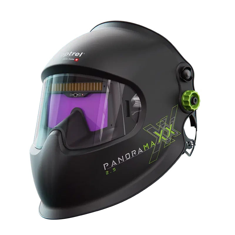 Panoramaxx L, Laser/ Arc Welding helmet, Black