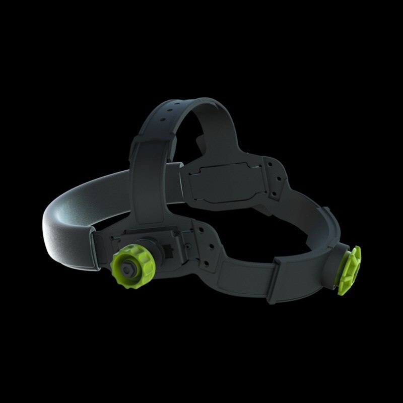 5003.263 Optrel, Welding Headgear with Green Knobs, Black
