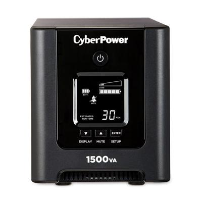 CyberPower OR1500PFCLCD Tower 1050W 1500V Uninterruptible Power Supply  8 Outlets  3  Cord