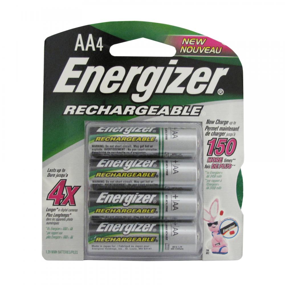 Energizer recharge AA-4 NiMH Batteries 2300mAh