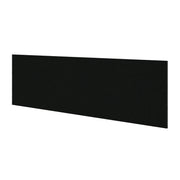 OfficeSource OS Laminate Fabric Tack Board - 58"W - Black