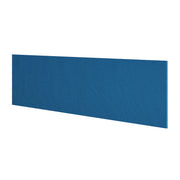 OfficeSource OS Laminate Fabric Tack Board - 58"W - Blue