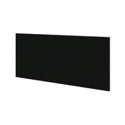 OfficeSource OS Laminate Fabric Tack Board - 46"W - Black