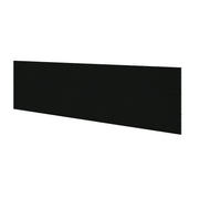 OfficeSource OS Laminate Fabric Tack Board - 64"W - Black