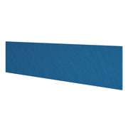 OfficeSource OS Laminate Fabric Tack Board - 69"W - Blue