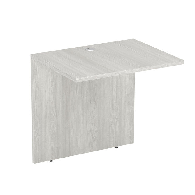 OfficeSource Laminate Bridge - 30''W x 24''D - Arcadia White