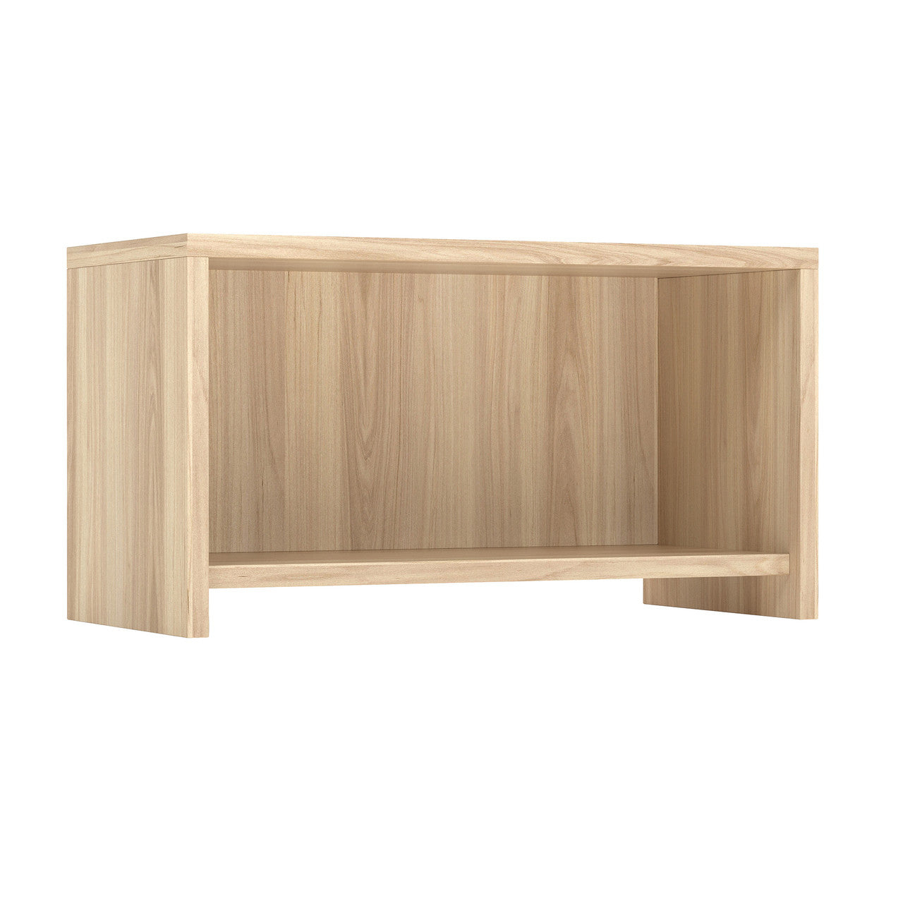 OfficeSource Laminate Wall Mounted Open Hutch - 31"W - American Elm