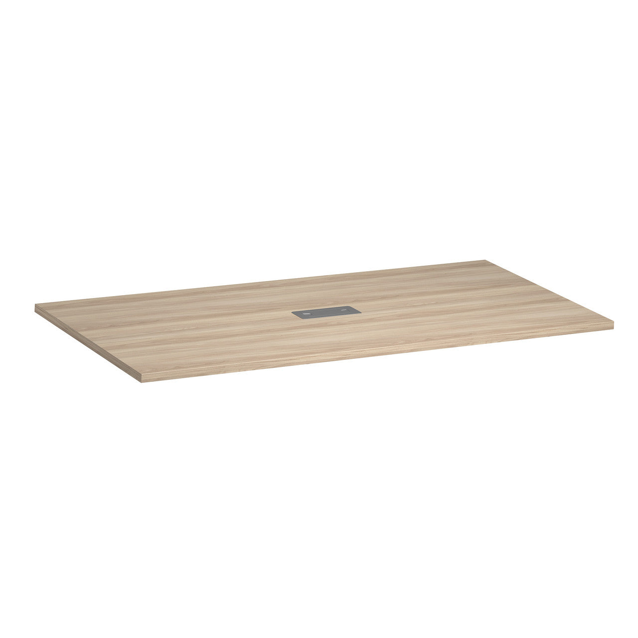 OfficeSource Laminate 96" Rectangular Conference Table Top (Top Only) - American Elm