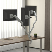 OfficeSource  Triple Monitor Arms - Silver