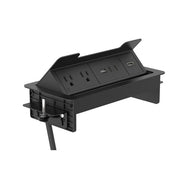 OfficeSource  Pop-Up Power Insert with 6' Power Cord - Black